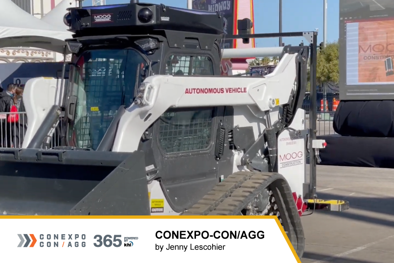 Autonomous Vehicle Image for ConExpo post