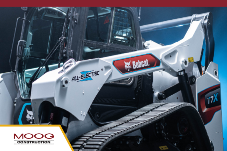Moog Inc. Partners with Doosan Bobcat to Create World’s First All-Electric Compact Track Loader