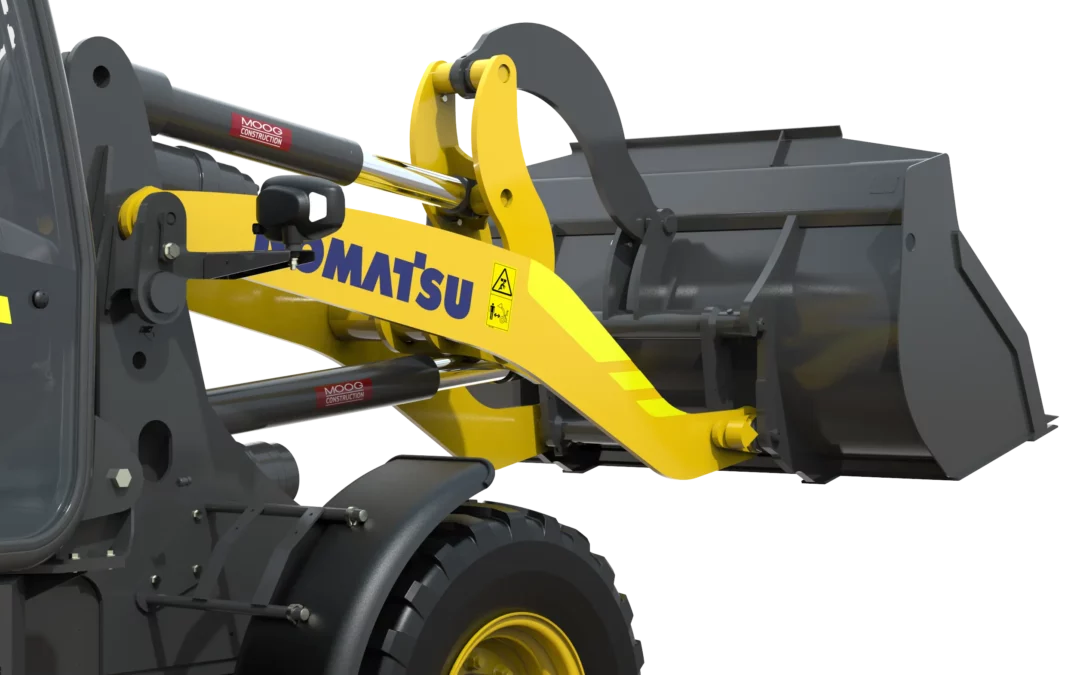 Moog and Komatsu to Demonstrate Fully Electric Wheel Loader