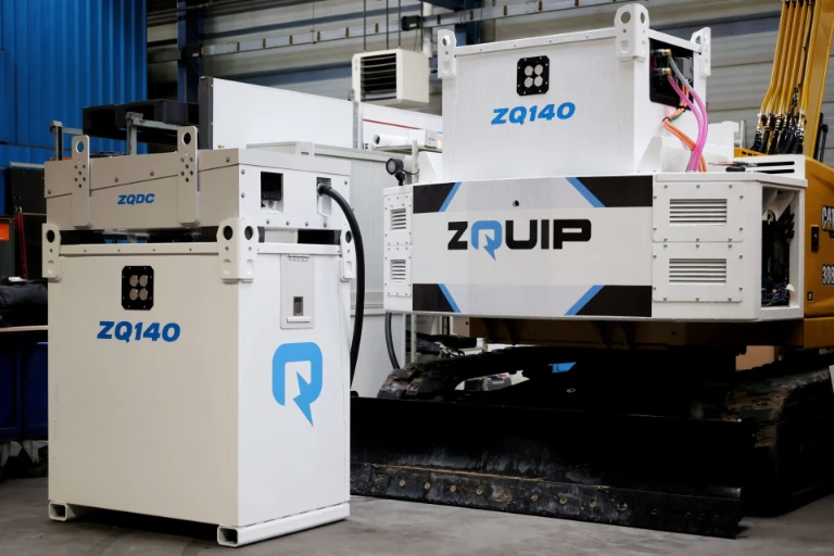 Cross-brand Battery Swap System at Bauma