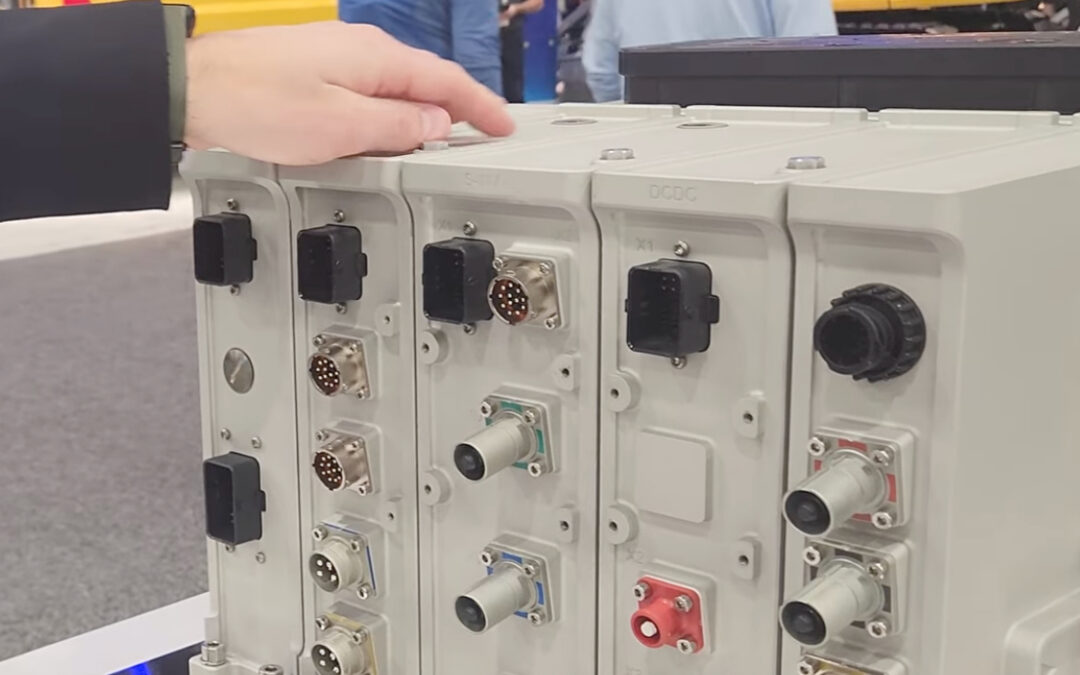 Einführung in das adaptive Elektrifizierungsmanagementsystem von Moog auf der CONEXPO
